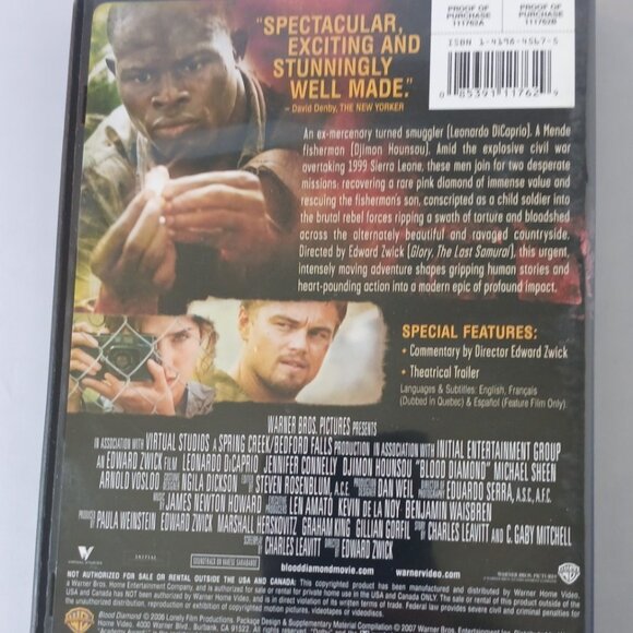 1/$7… 2/$12… 3/$15… 5/$20 🎥 DVD Movies, films, películas ✨ Blood Diamonds - Picture 2 of 2